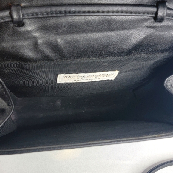 Whiting & Davis International Black Chainmail Mini Crossbody P99 - Picture 4 of 7